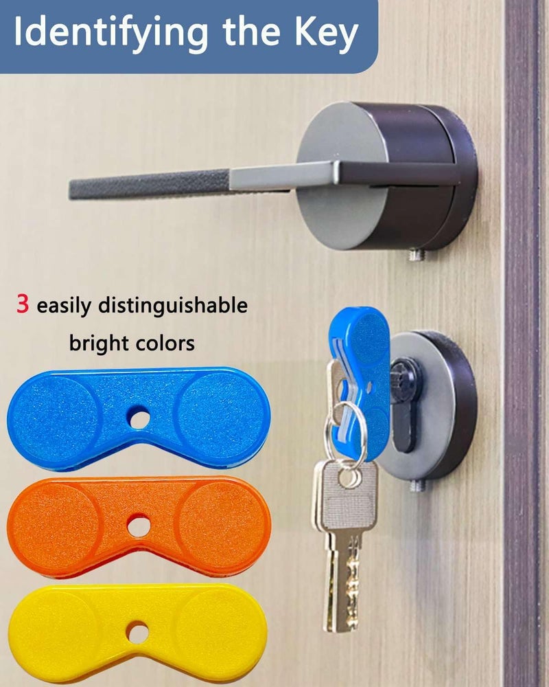 BUMOVE Key Turner Aid, Easier to Grip and Turn Keys Aid for People with Arthritis or a Weakened Grip and Colors are Easy to Distinguish (3 Pack) - Image 5